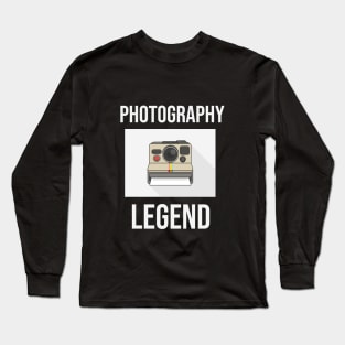 Photography legend Long Sleeve T-Shirt